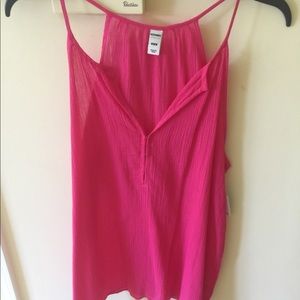 Pink brand new Old Navy sleeveless shirt